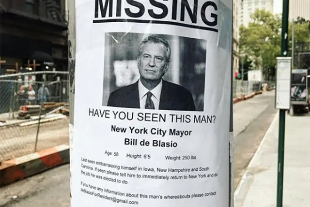 This man has been missing in action for quite some time.